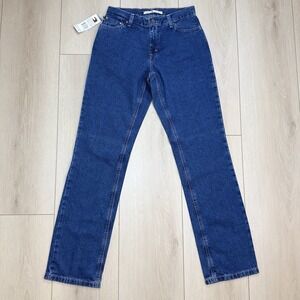 VTG/Y2K Tommy Hilfiger Jeans Womens 2 Blue Low Rise Straight Denim NWT Mexico